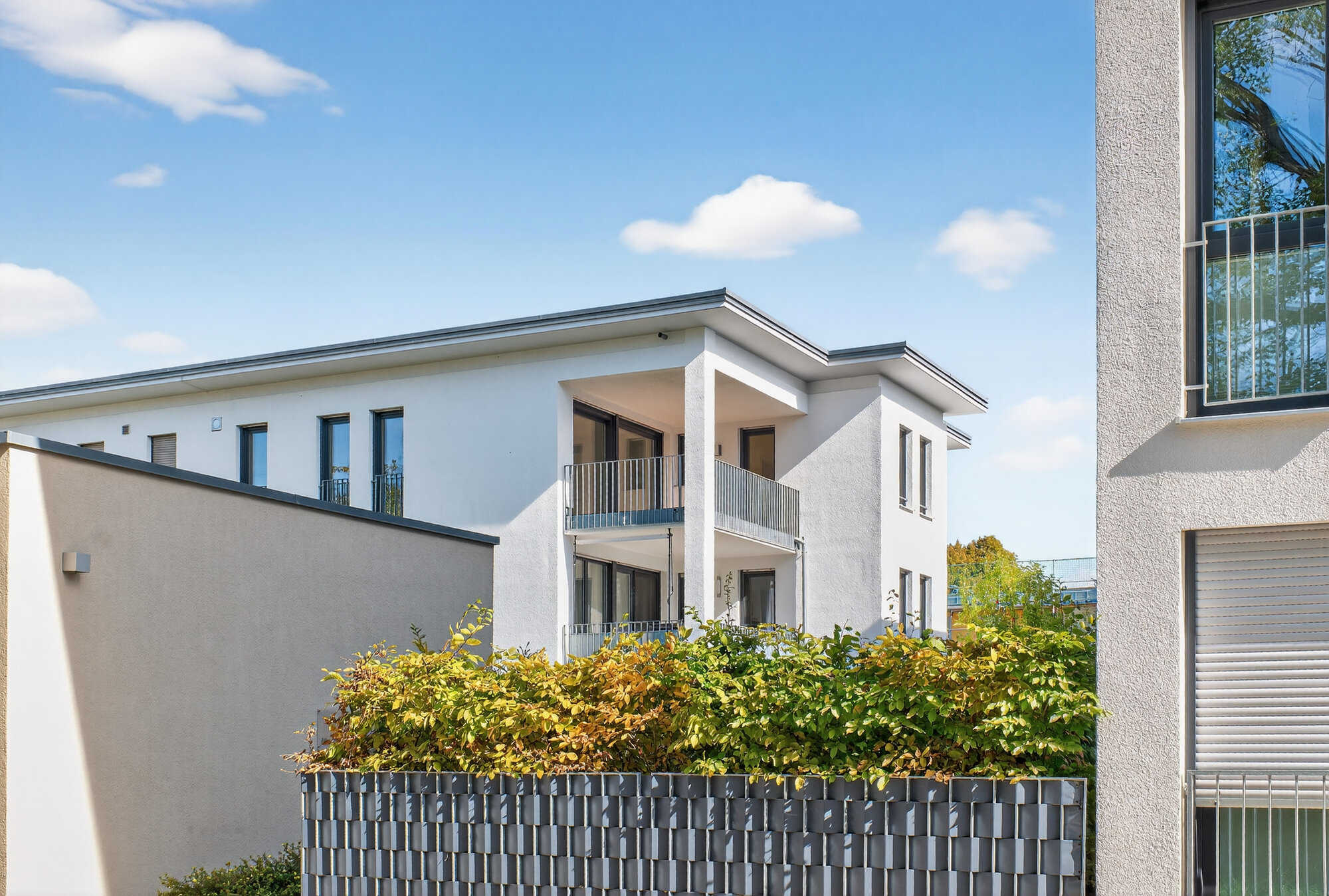 Moderne Stadtvilla Außenansicht – Immobilienfotografie Stuttgart